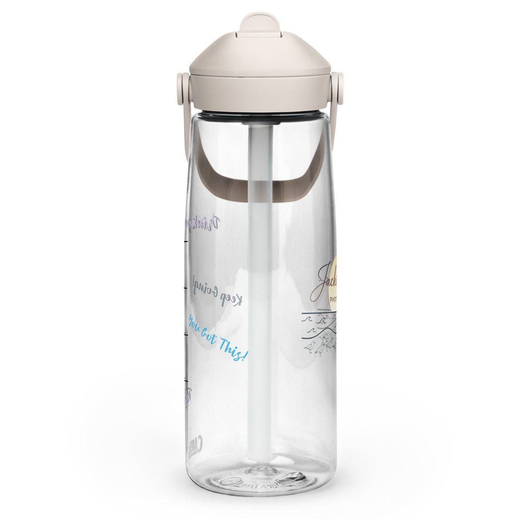Flip straw water bottle - Jackie Ranae Photography