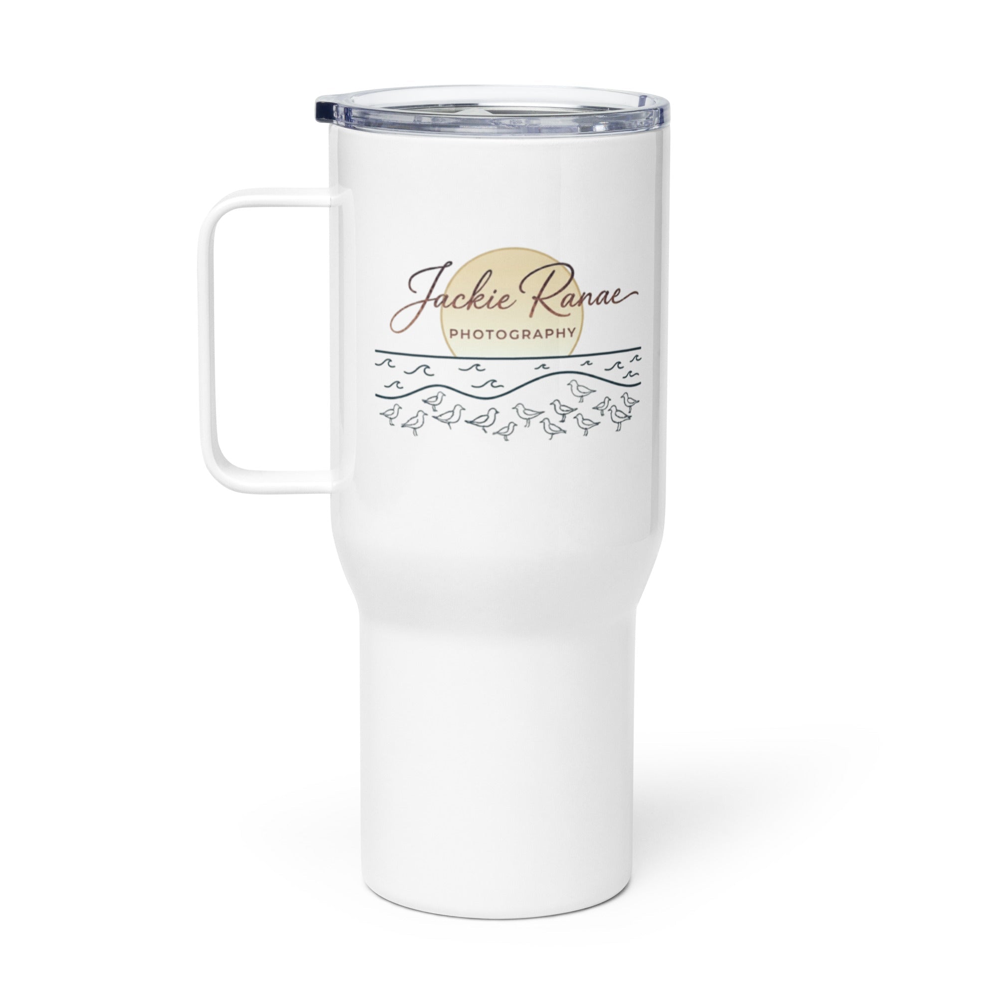 Travel mug with a handle - Jackie Ranae Photography