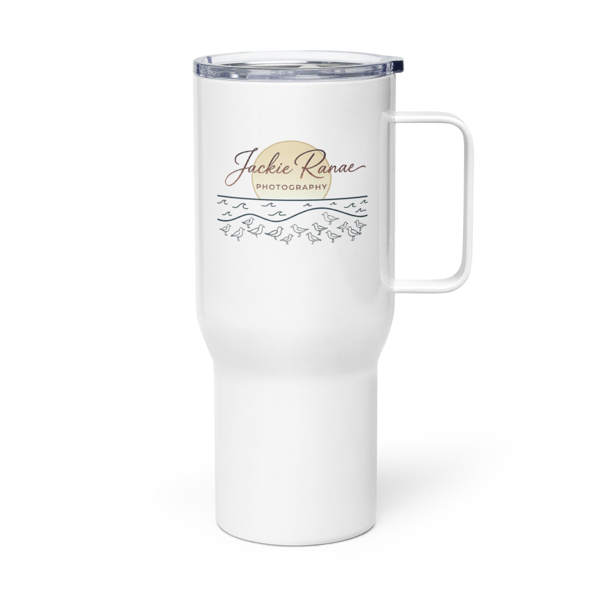 Travel mug with a handle - Jackie Ranae Photography