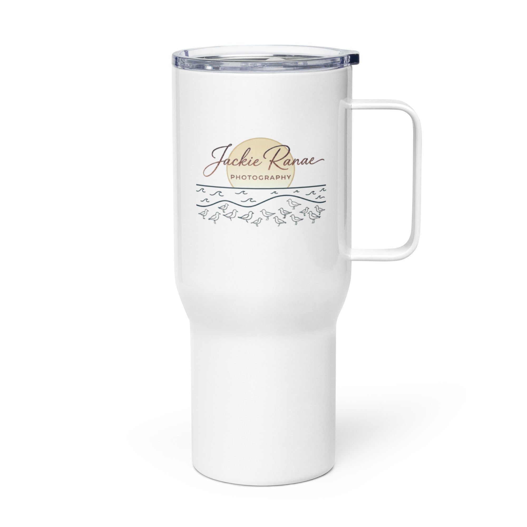 Travel mug with a handle - Jackie Ranae Photography