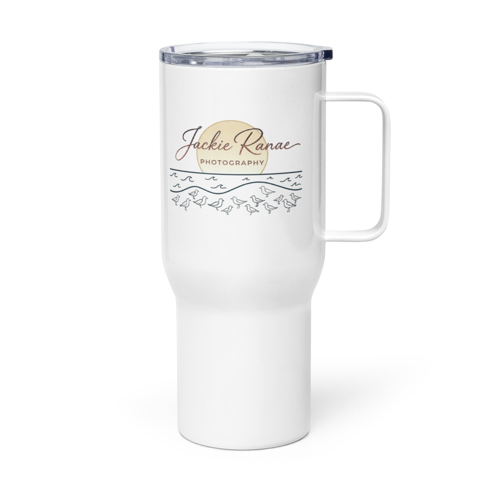 Travel mug with a handle - Jackie Ranae Photography