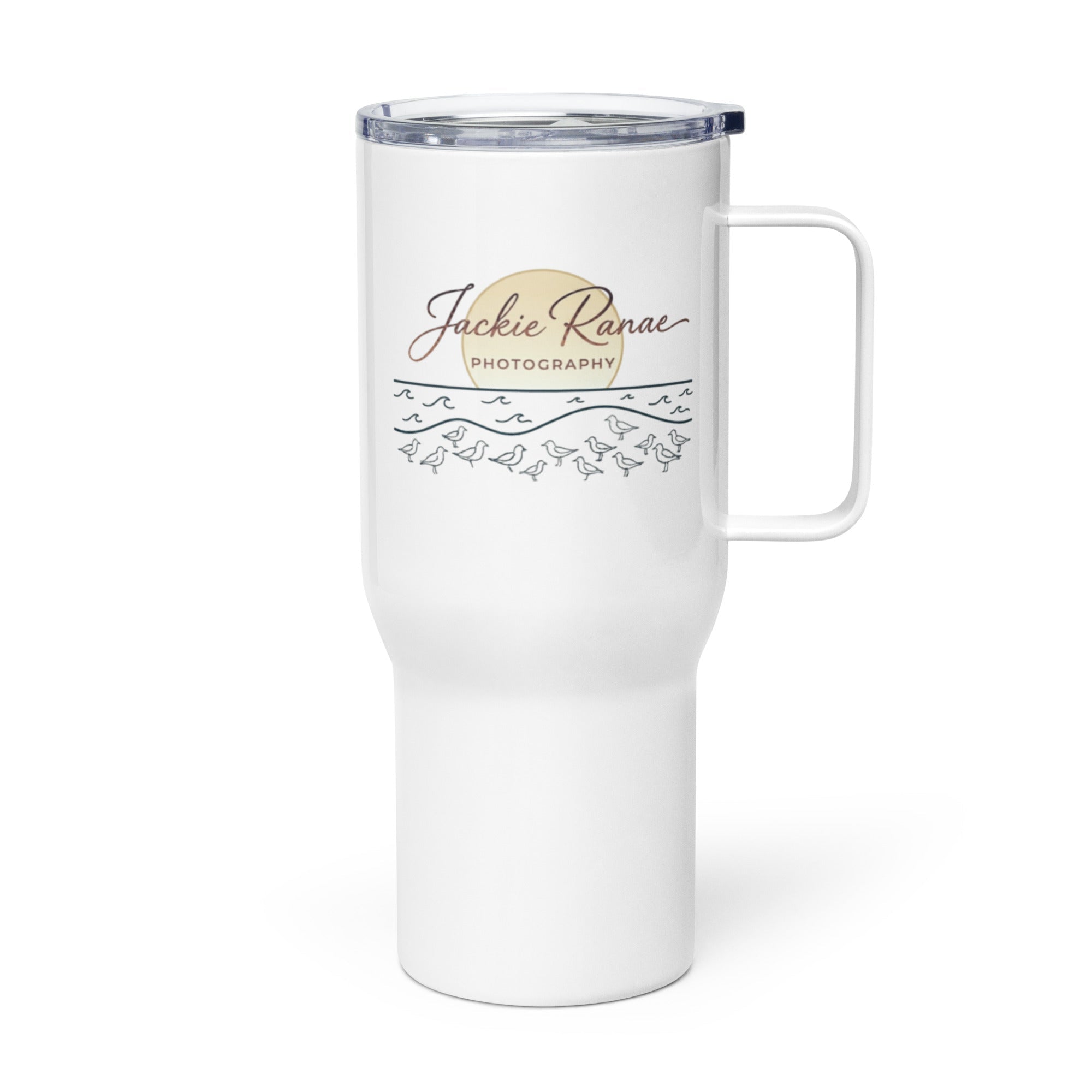 Travel mug with a handle - Jackie Ranae Photography